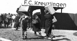 Flüchtlingslager Kreuzlingen (Quelle: Bundesarchiv Bern, E5792; Lager Kreuzlingen)